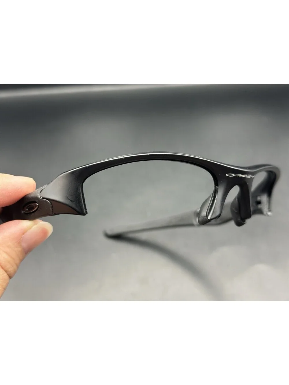 Oakley Flak Jacket Matte Black Frame 11-004